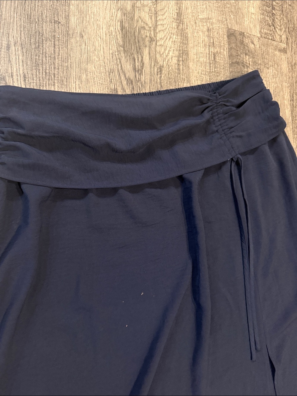 NYCC Women's Navy Maxi Skirt - Elastic Waist